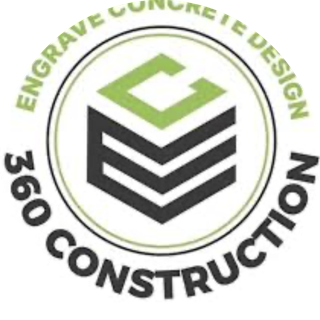 Engrave Concrete Design 360 logo